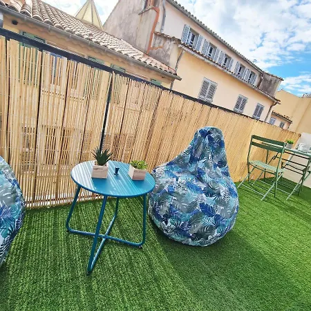 Gregbnb - Centre Ancien - Studio Roof-Top - Climatise - 5Eme Etage Toulon Exterior photo